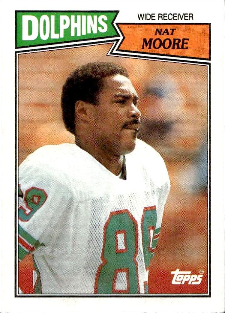 1987 Topps Nat Moore #238 trading card
