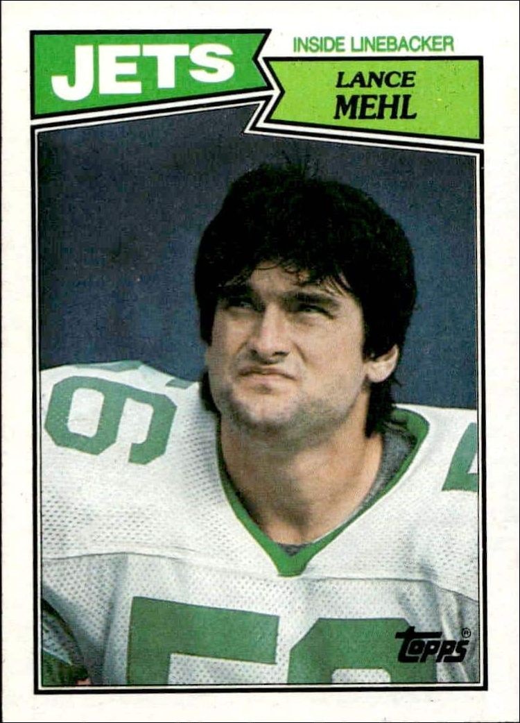 1987 Topps Lance Mehl #139 trading card