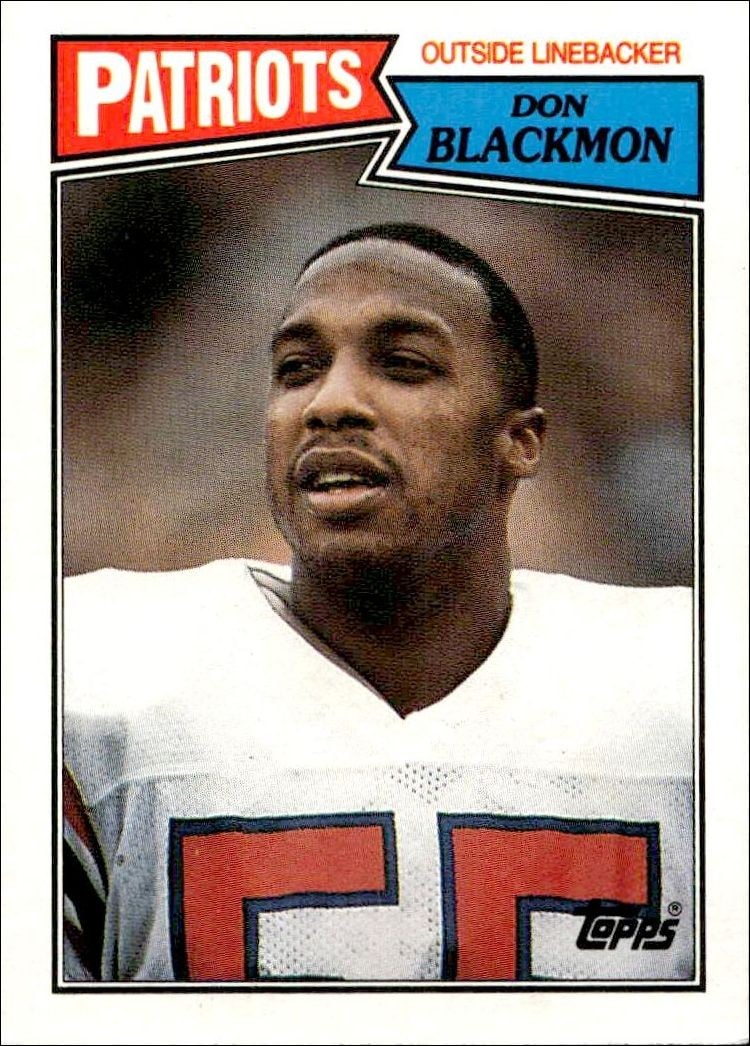1987 Topps Don Blackmon #108 trading card