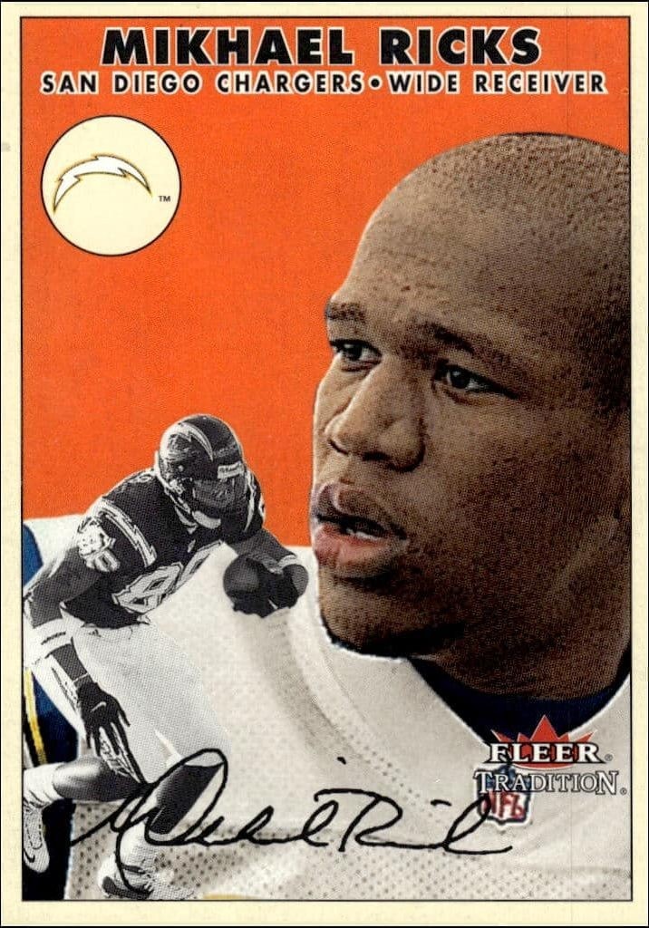 2000 Fleer Tradition Glossy Mikhael Ricks #302 trading card