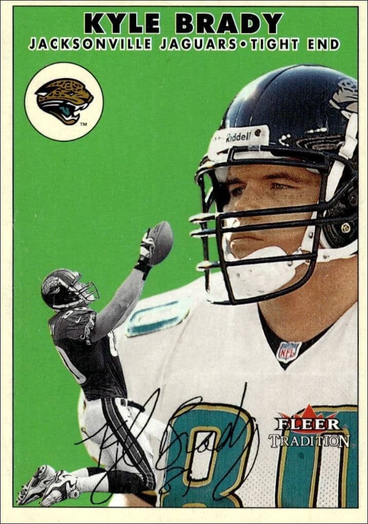 2000 Fleer Tradition Glossy Kyle Brady #63 trading card