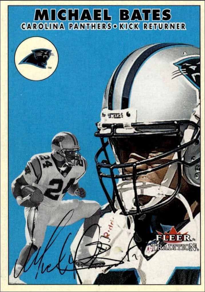 2000 Fleer Tradition Michael Bates #152 trading card