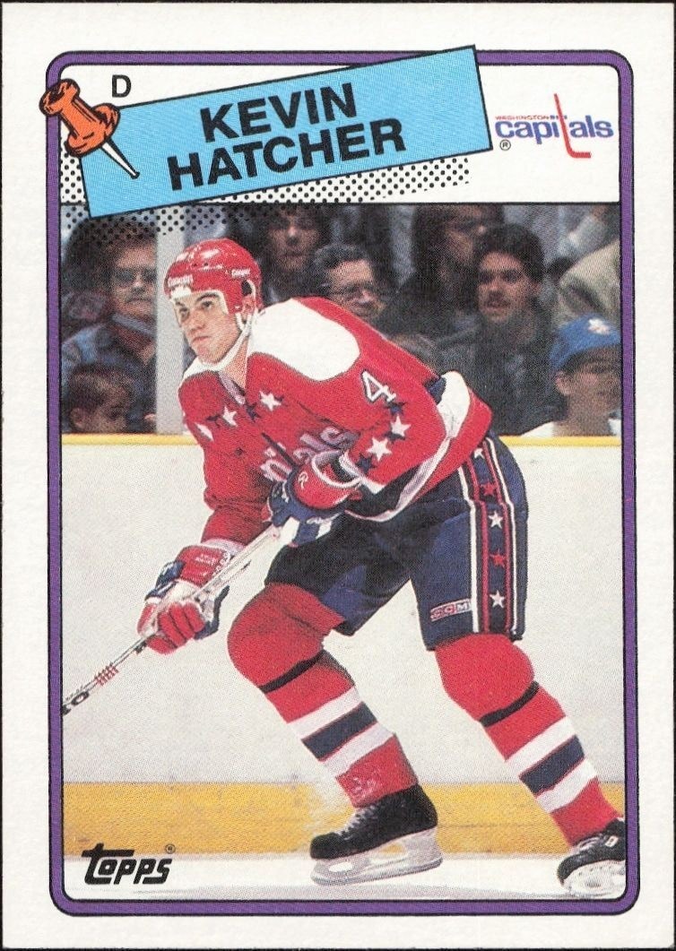 1988-89 Topps Kevin Hatcher #86 trading card