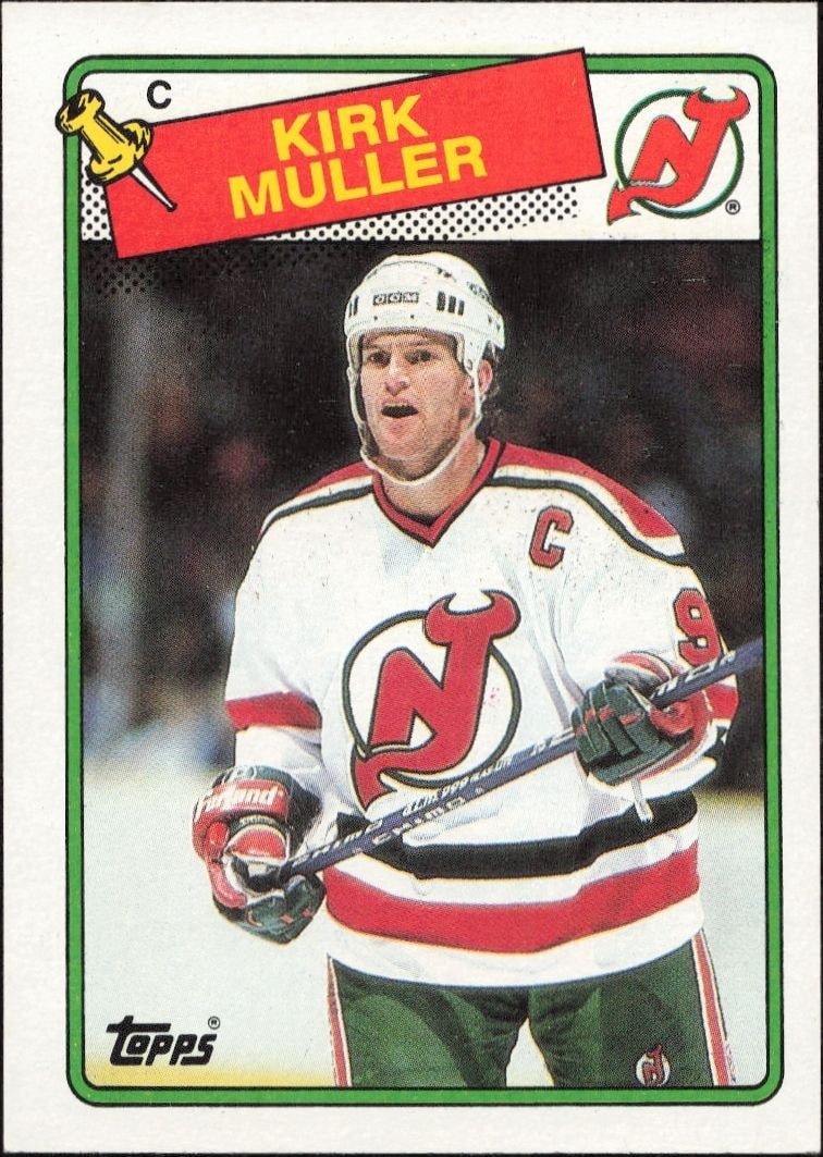 1988-89 Topps Kirk Muller #84 trading card