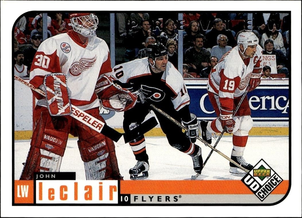 1998-99 Upper-Deck Choice Preview John LeClair #153 trading card