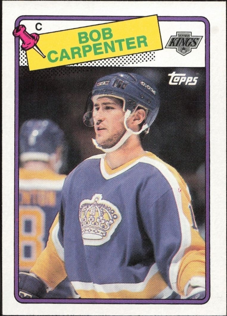 1988-89 Topps Bob Carpenter #72 trading card