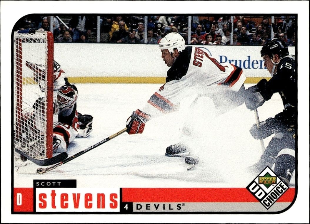 1998-99 Upper-Deck Choice Preview Scott Stevens #113 trading card