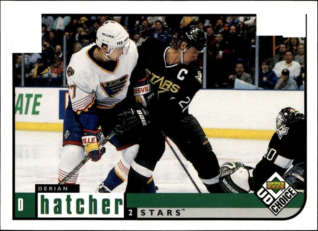 1998-99 Upper-Deck Choice Preview Derian Hatcher #65 trading card