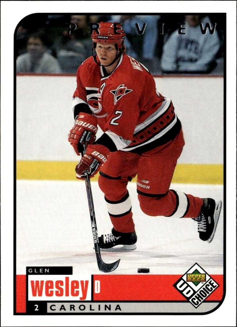1998-99 Upper-Deck Choice Preview Glen Wesley #41 trading card