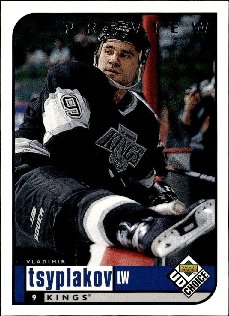 1998-99 Upper-Deck Choice Preview Vladimir Tsyplakov #101 trading card