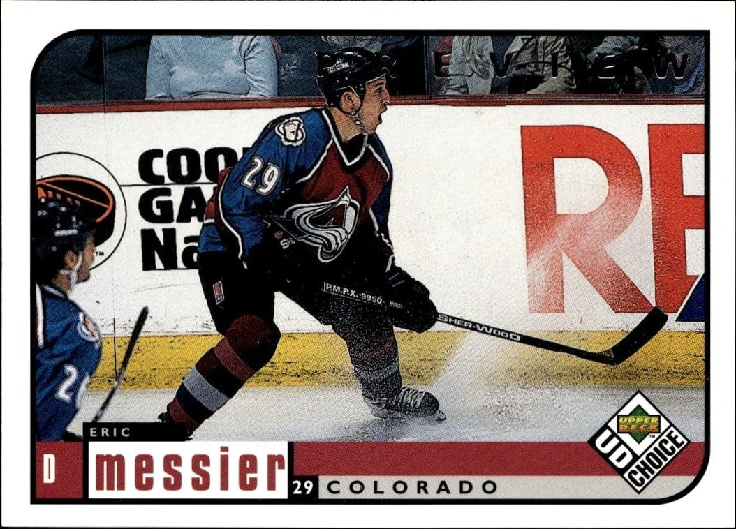 1998-99 Upper-Deck Choice Preview Eric Messier #53 trading card