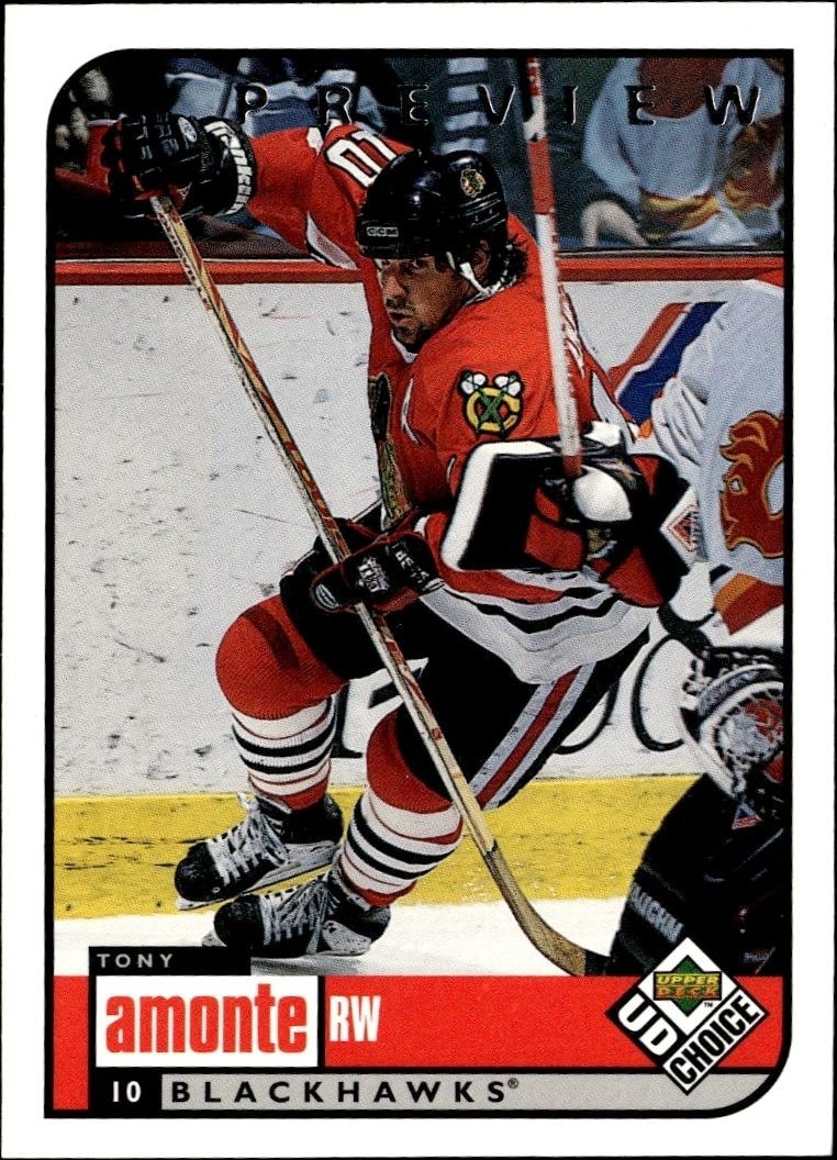 1998-99 Upper-Deck Choice Preview Tony Amonte #51 trading card