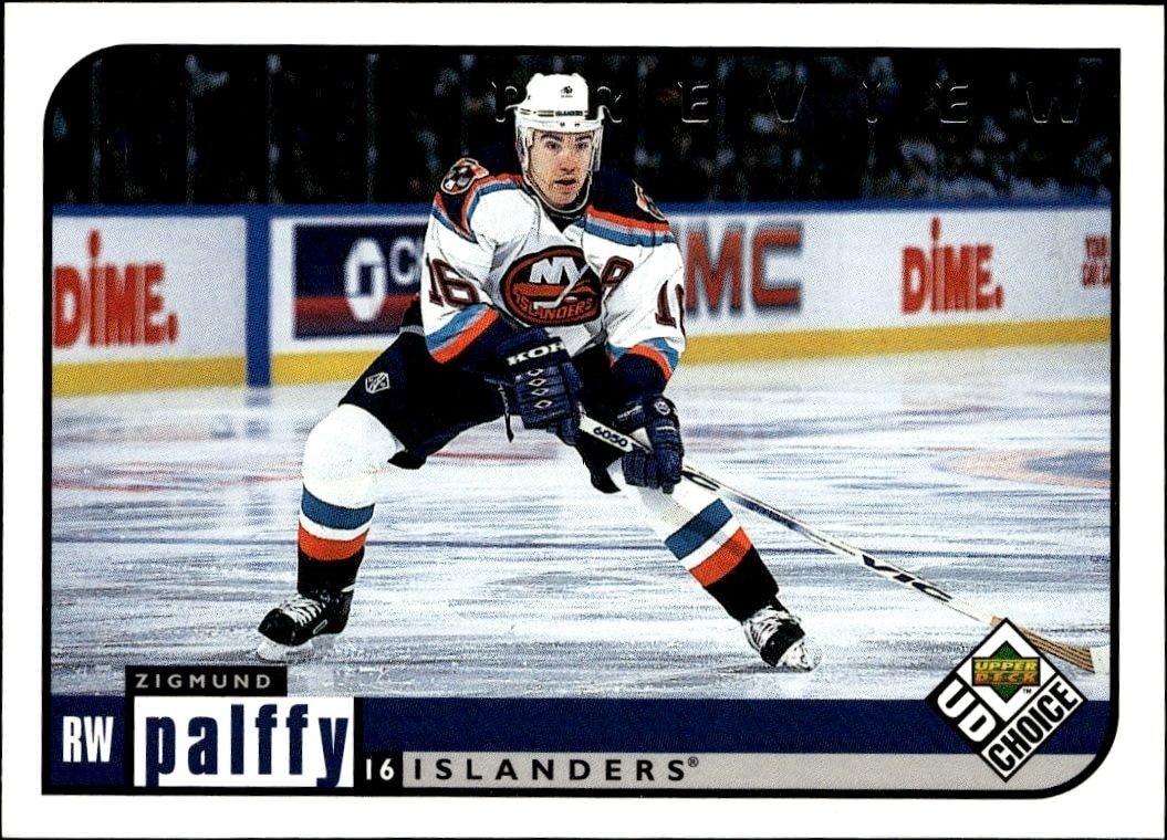 1998-99 Upper-Deck Choice Preview Zigmund Palffy #121 trading card
