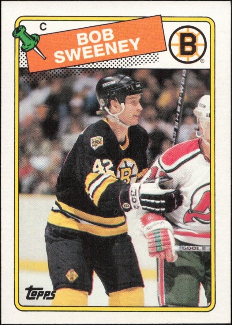 1988-89 Topps Bob Sweeney #134 trading card