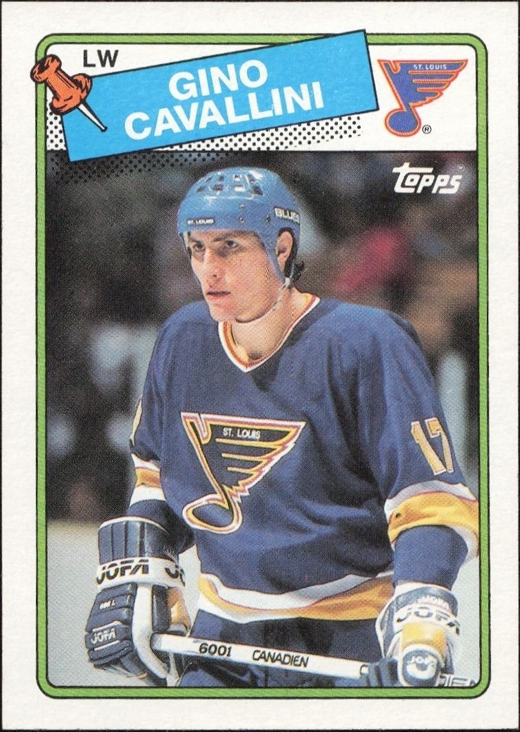 1988-89 Topps Gino Cavallini #149 trading card