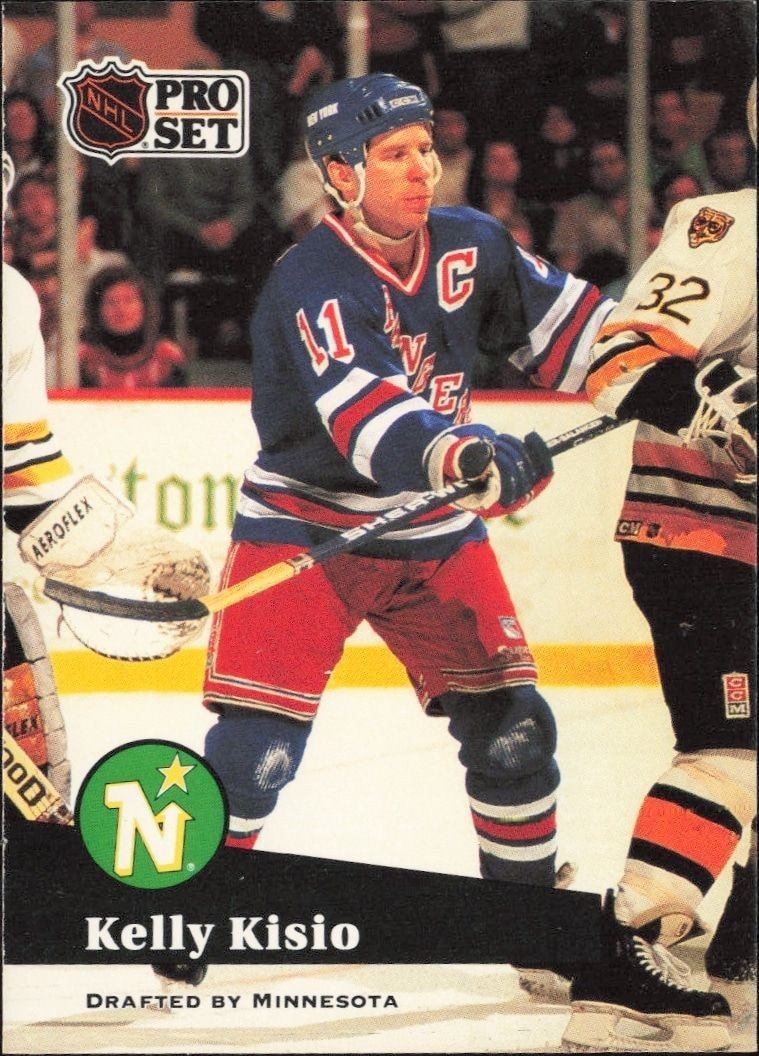 1991-92 Pro-Set Series 1 Kelly Kisio #168 trading card