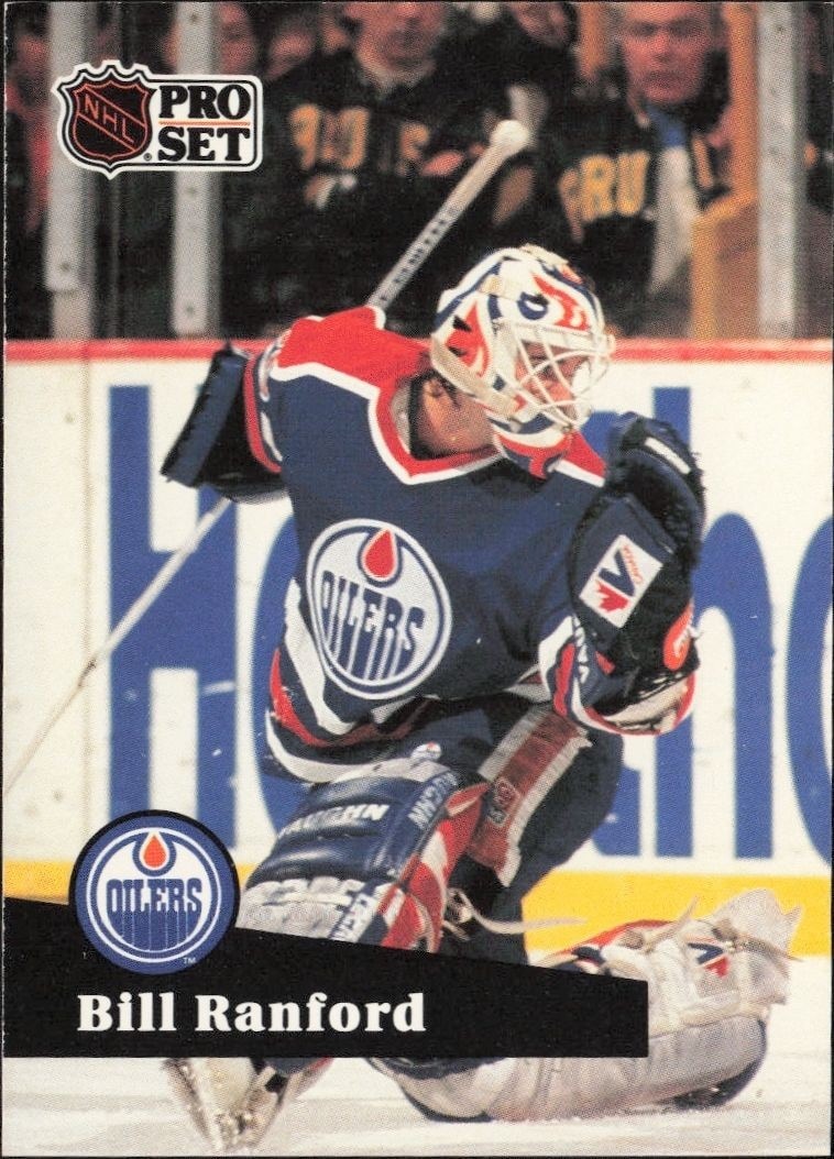 1991-92 Pro-Set Series 1 Bill Ranford #70 trading card