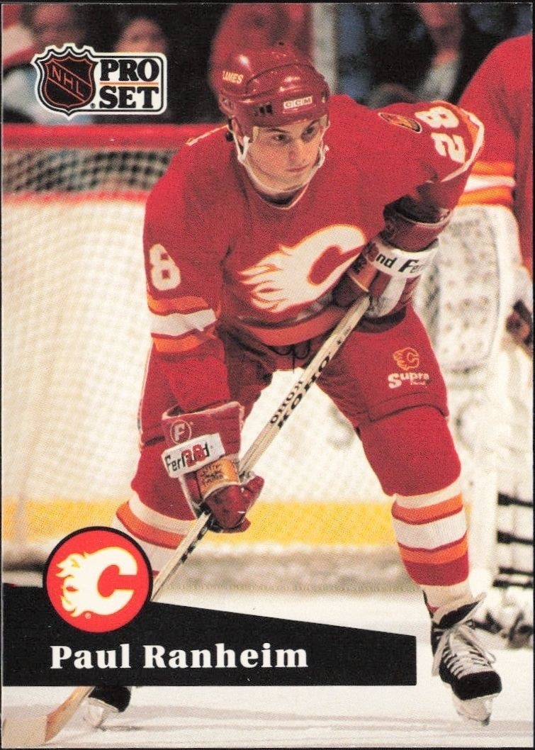 1991-92 Pro-Set Series 1 Paul Ranheim #31 trading card