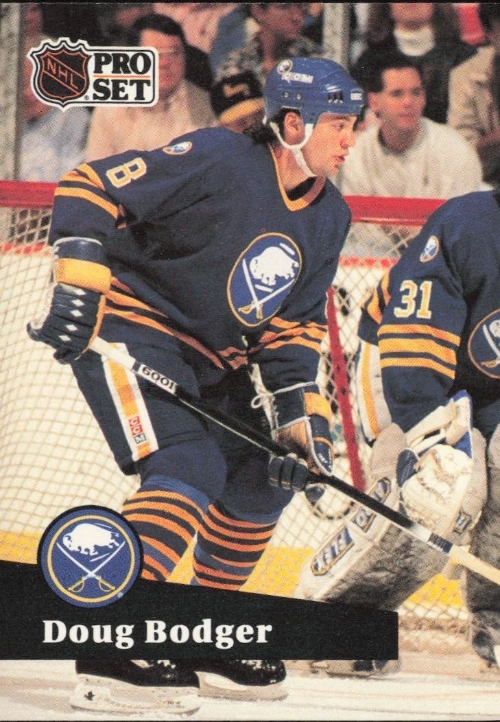1991-92 Pro-Set Series 1 Doug Bodger #19 trading card
