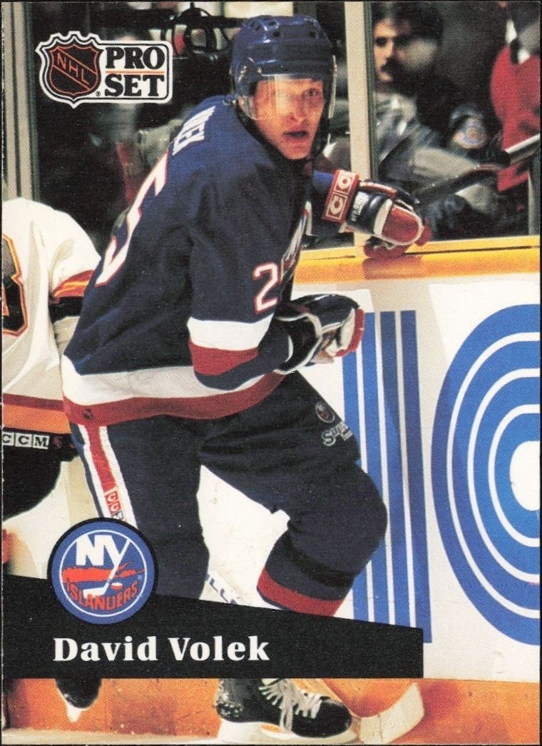 1991-92 Pro-Set Series 1 David Volek #147 trading card