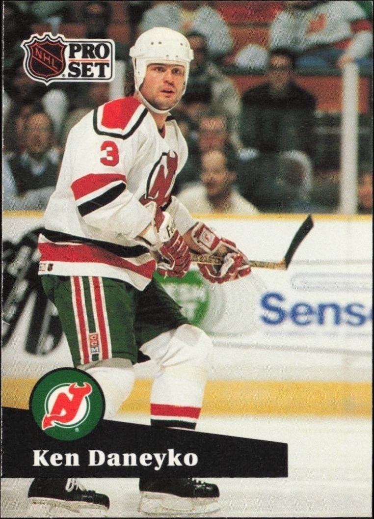 1991-92 Pro-Set Series 1 Ken Daneyko #139 trading card