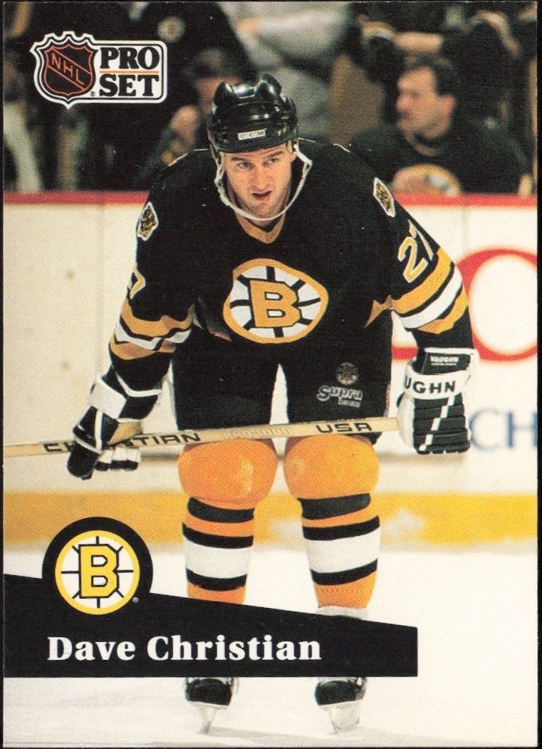 1991-92 Pro-Set Series 1 Dave Christian #11 trading card