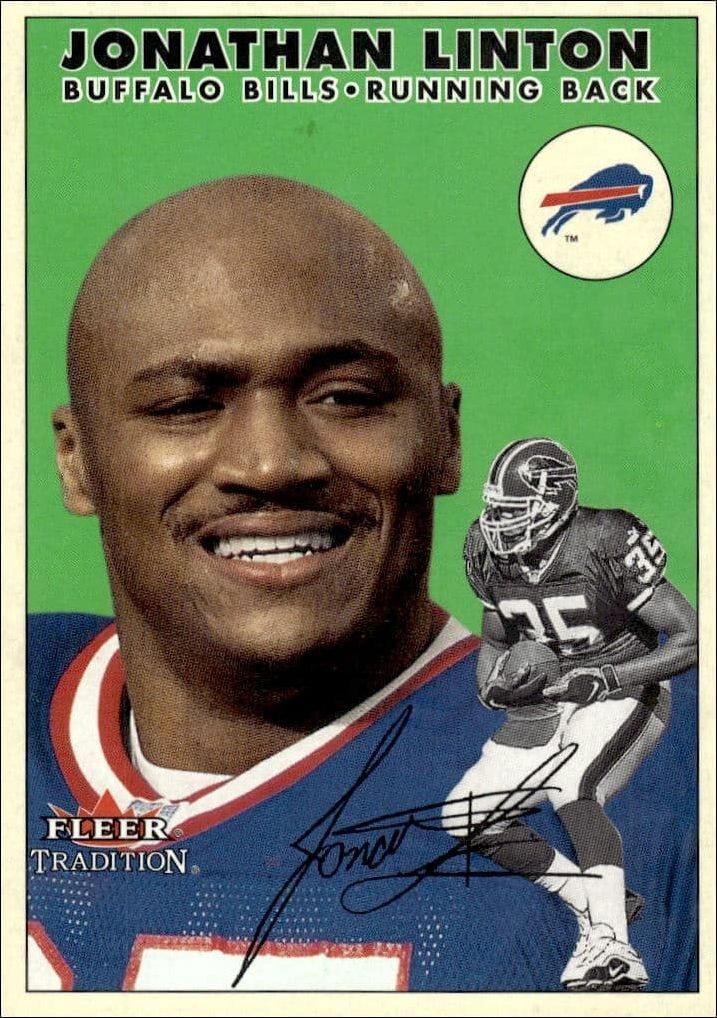 2000 Fleer Tradition Glossy Jonathan Linton #232 trading card