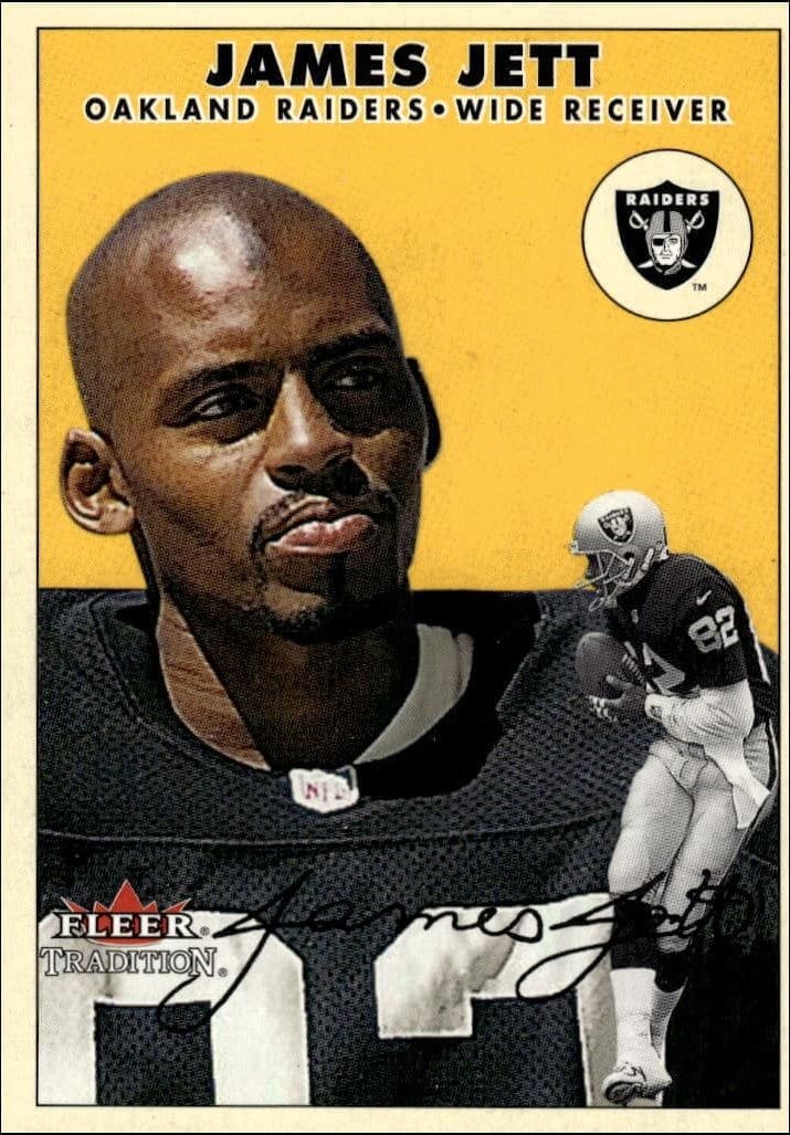 2000 Fleer Tradition Glossy James Jett #249 trading card