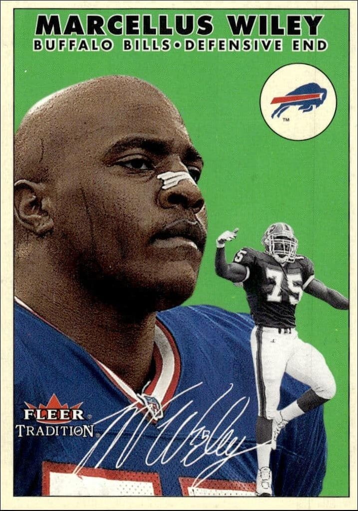 2000 Fleer Tradition Glossy Marcellus Wiley #268 trading card