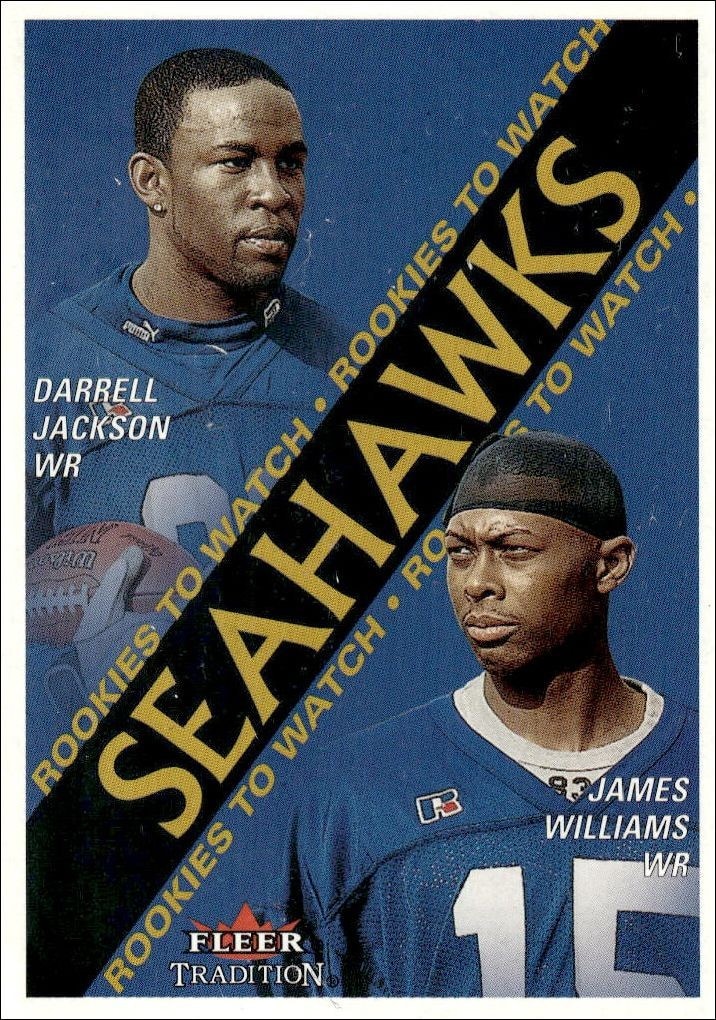 2000 Fleer Tradition Glossy Darrell Jackson #362 trading card