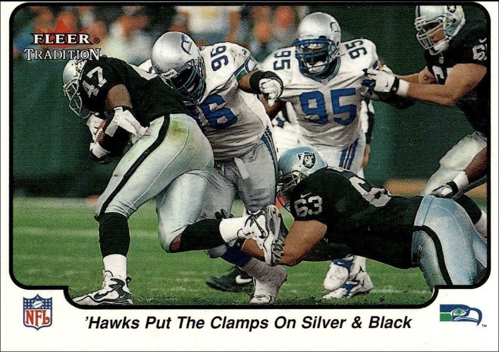 2000 Fleer Tradition Glossy Seattle Seahawks #393 trading card