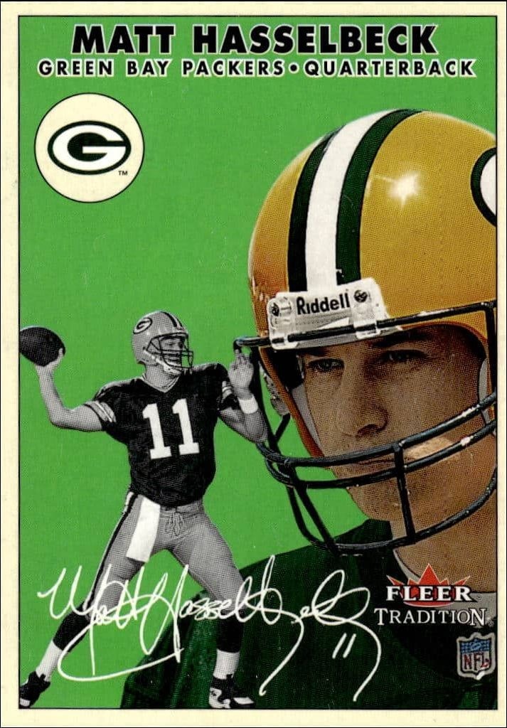 2000 Fleer Tradition Glossy Matt Hasselbeck #98 trading card