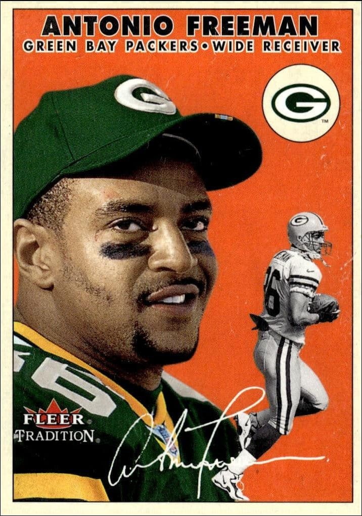 2000 Fleer Tradition Glossy Antonio Freeman #34 trading card