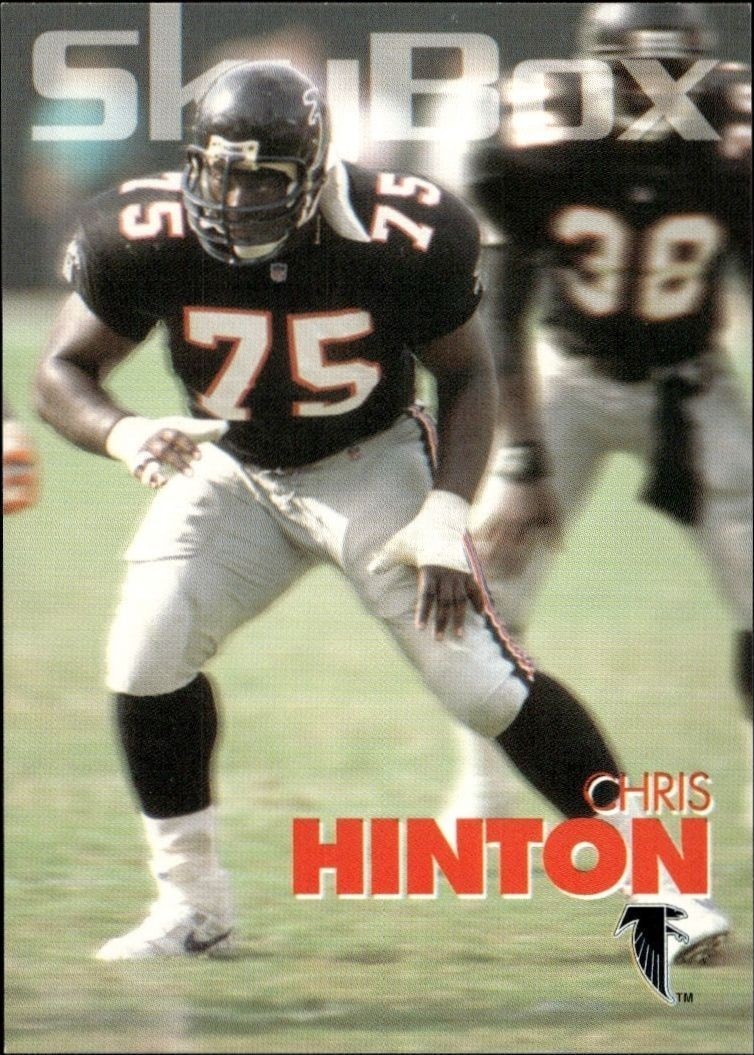 1993 Skybox Impact Chris Hinton #5 trading card