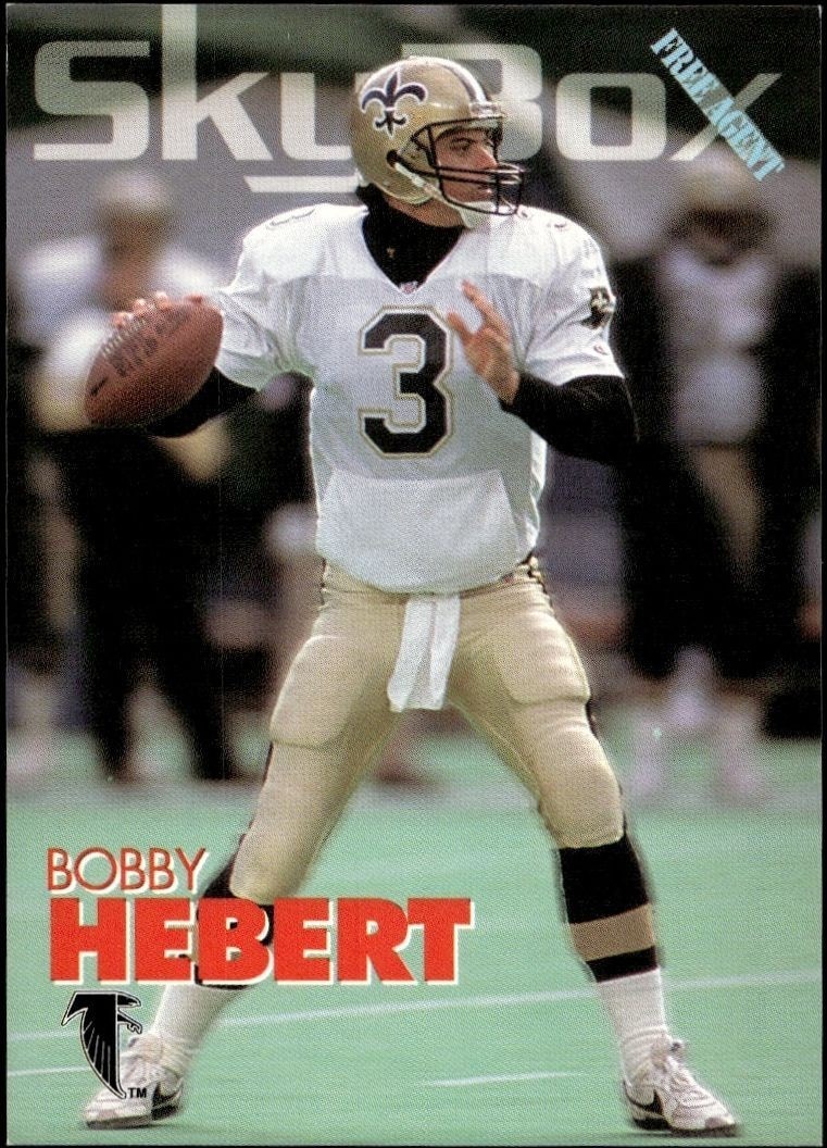 1993 Skybox Impact Bobby Hebert #6 trading card