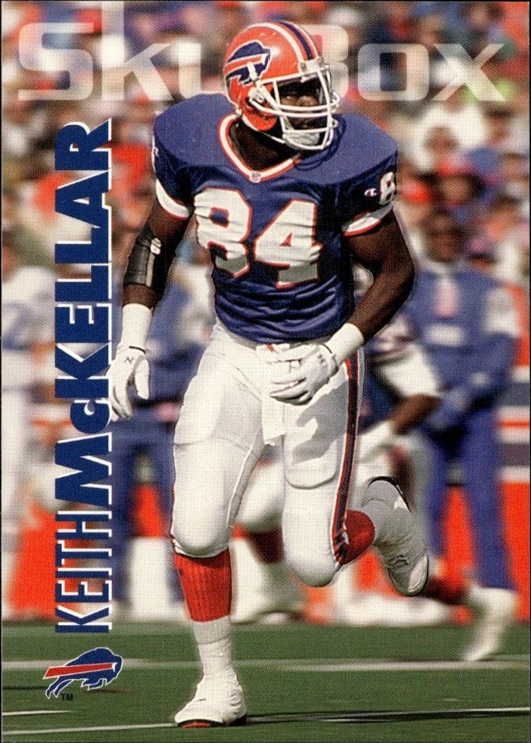 1993 Skybox Impact Keith McKeller #21 trading card