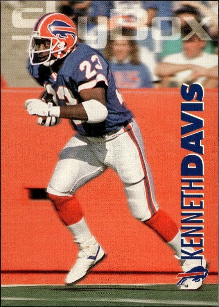1993 Skybox Impact Kenneth Davis #17 trading card