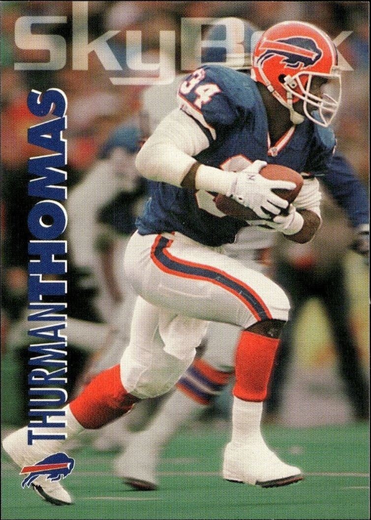 1993 Skybox Impact Thurman Thomas #25 trading card