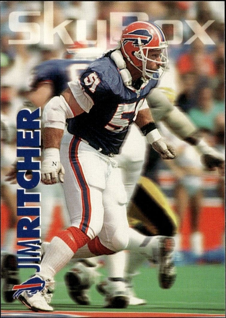 1993 Skybox Impact Jim Ritcher #23 trading card