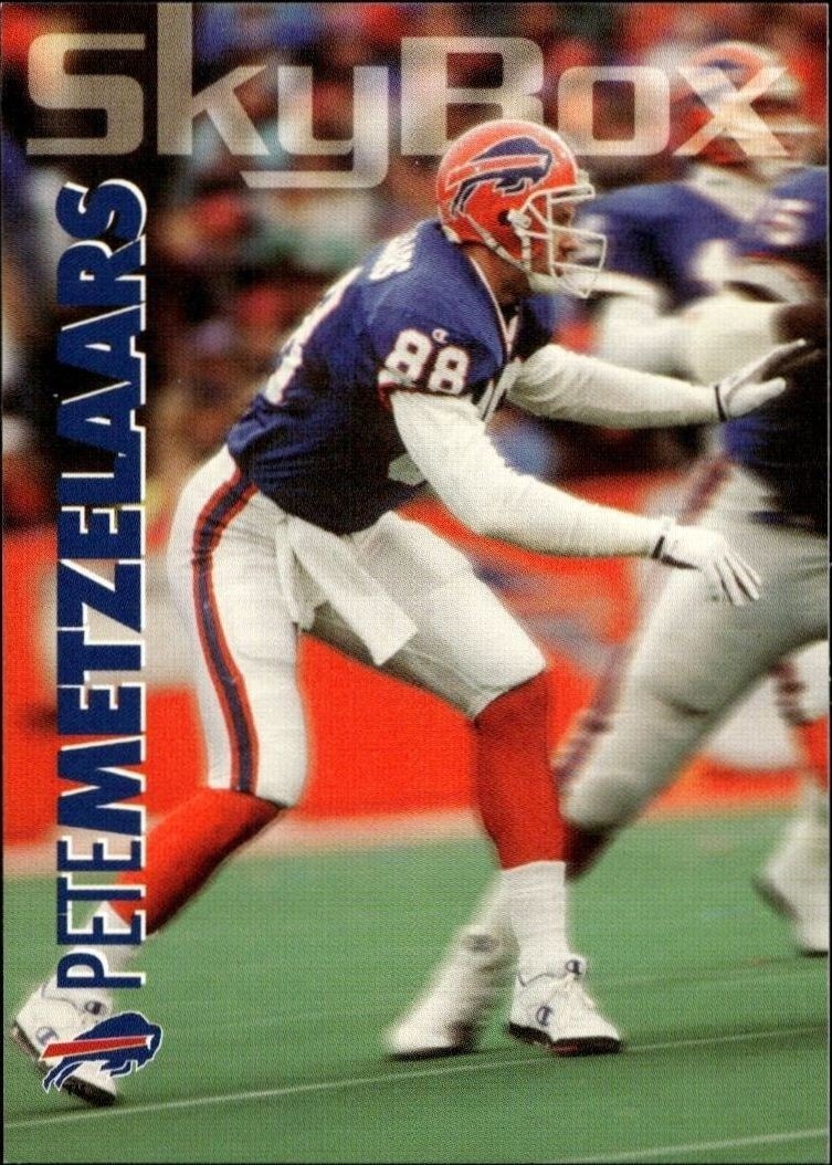 1993 Skybox Impact Pete Metzelaars #28 trading card