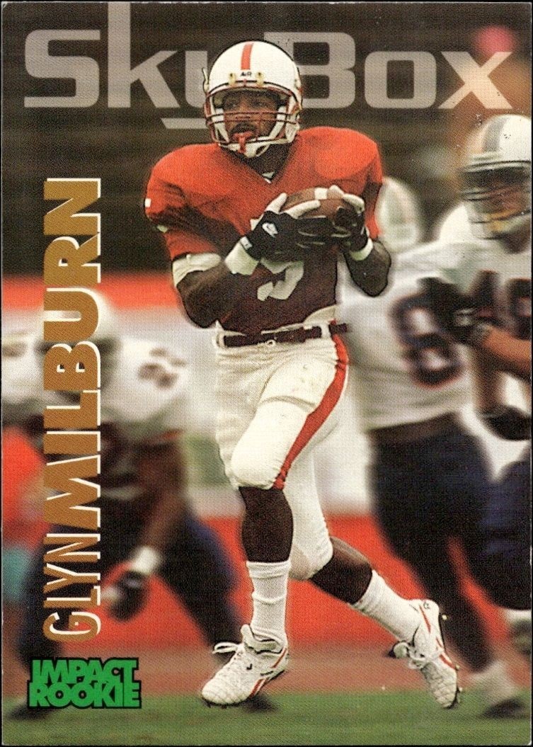 1993 Skybox Impact Glyn Milburn #400 trading card