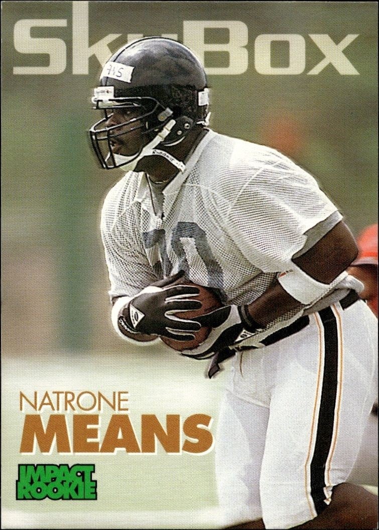 1993 Skybox Impact Natrone Means #399 trading card