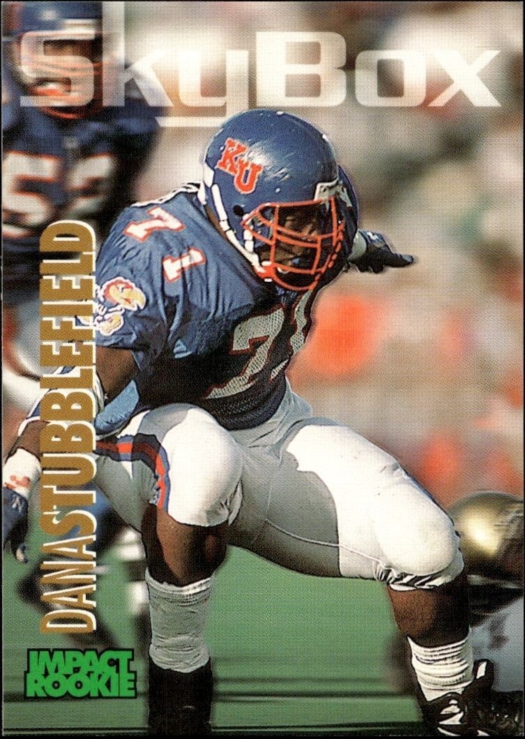 1993 Skybox Impact Dana Stubblefield #384 trading card