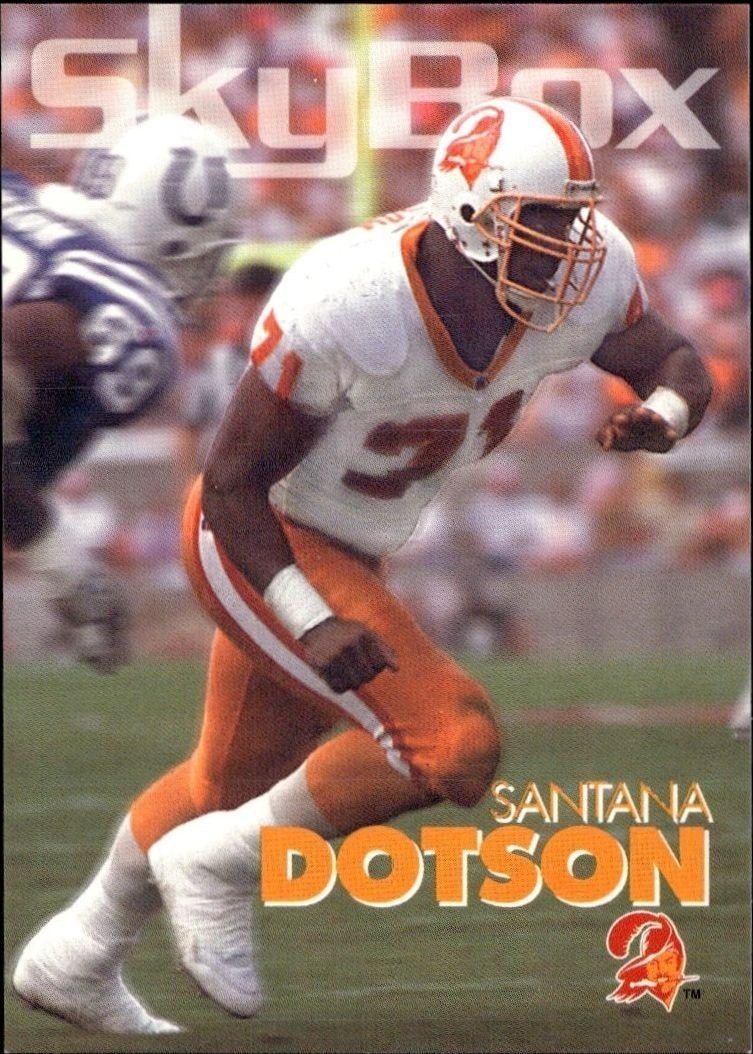 1993 Skybox Impact Santana Dotson #321 trading card