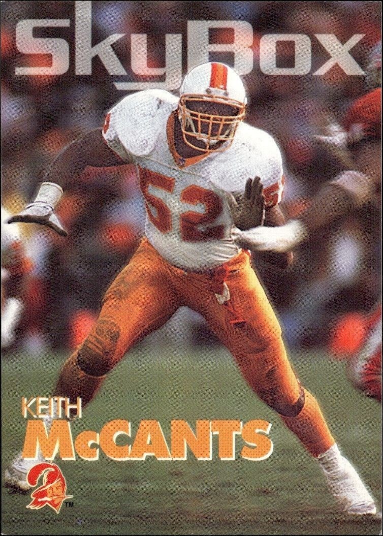 1993 Skybox Impact Keith McCants #323 trading card