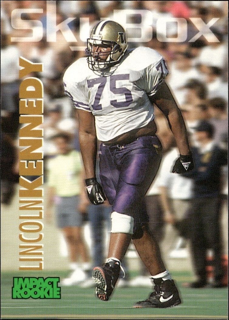 1993 Skybox Impact Lincoln Kennedy #369 trading card