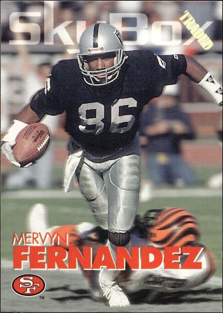 1993 Skybox Impact Mervyn Fernandez #300 trading card