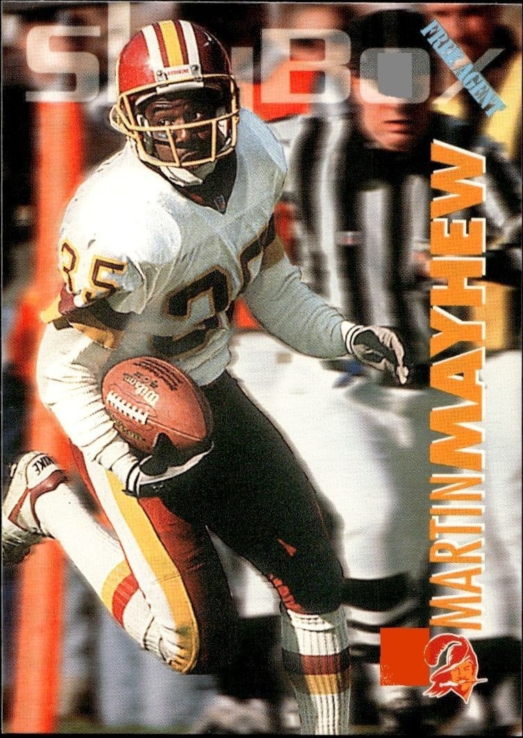 1993 Skybox Impact Martin Mayhew #324 trading card