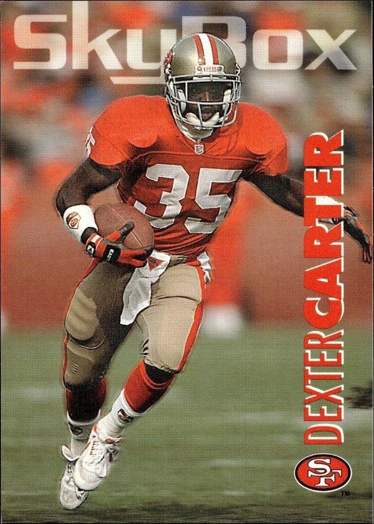 1993 Skybox Impact Dexter Carter #297 trading card