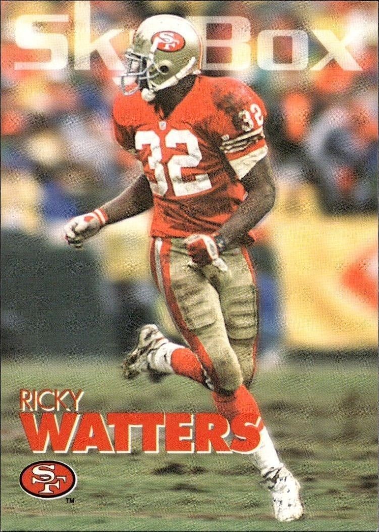1993 Skybox Impact Ricky Watters #299 trading card